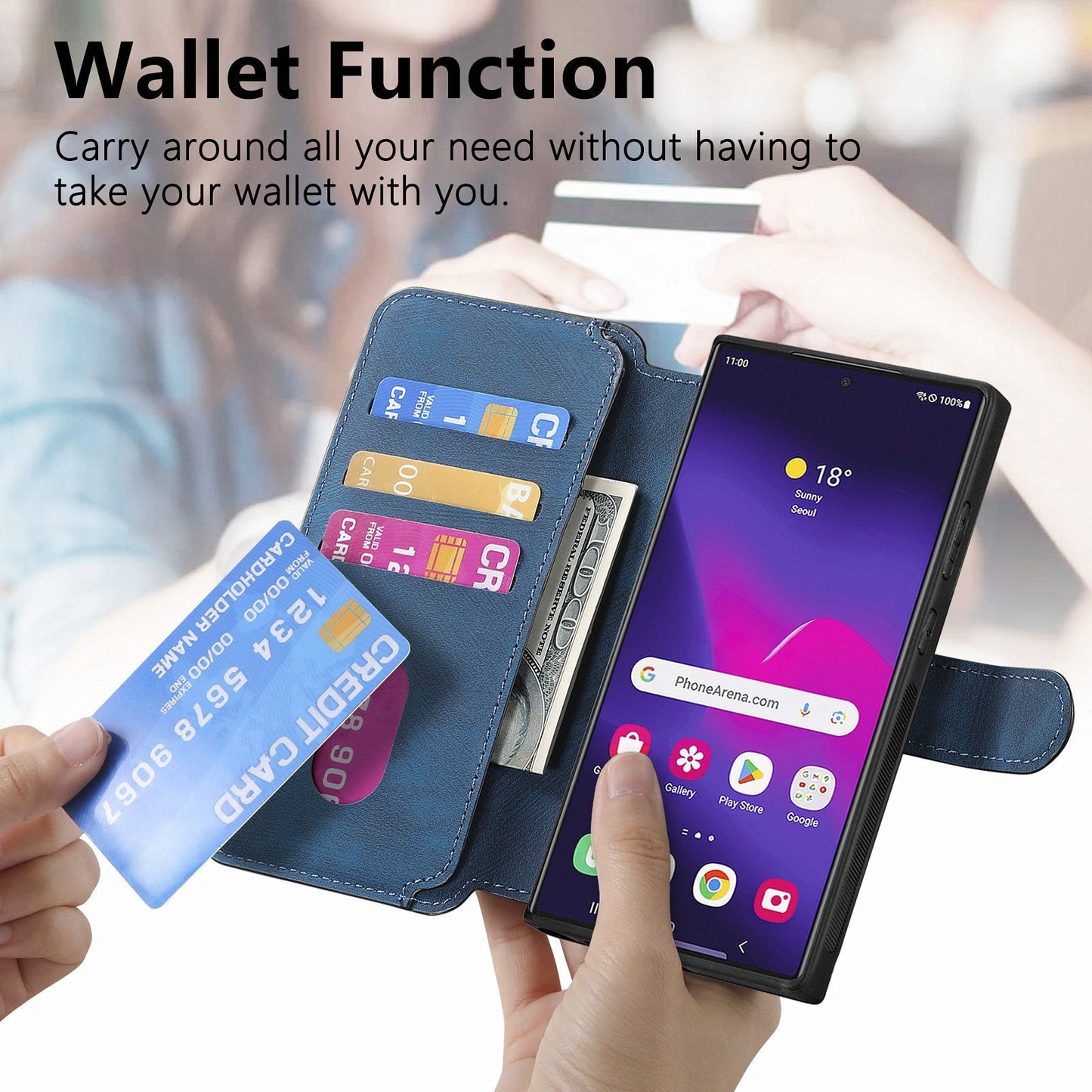 Magnetic, Detachable 2-in-1 Phone Case For Samsung