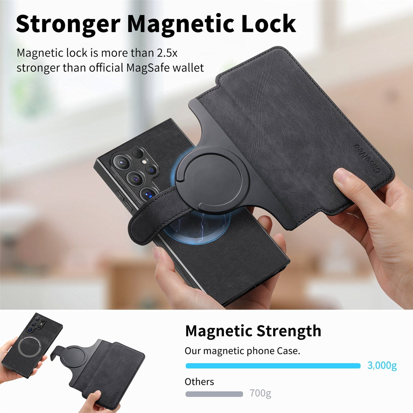 Magnetic, Detachable 2-in-1 Phone Case For Samsung