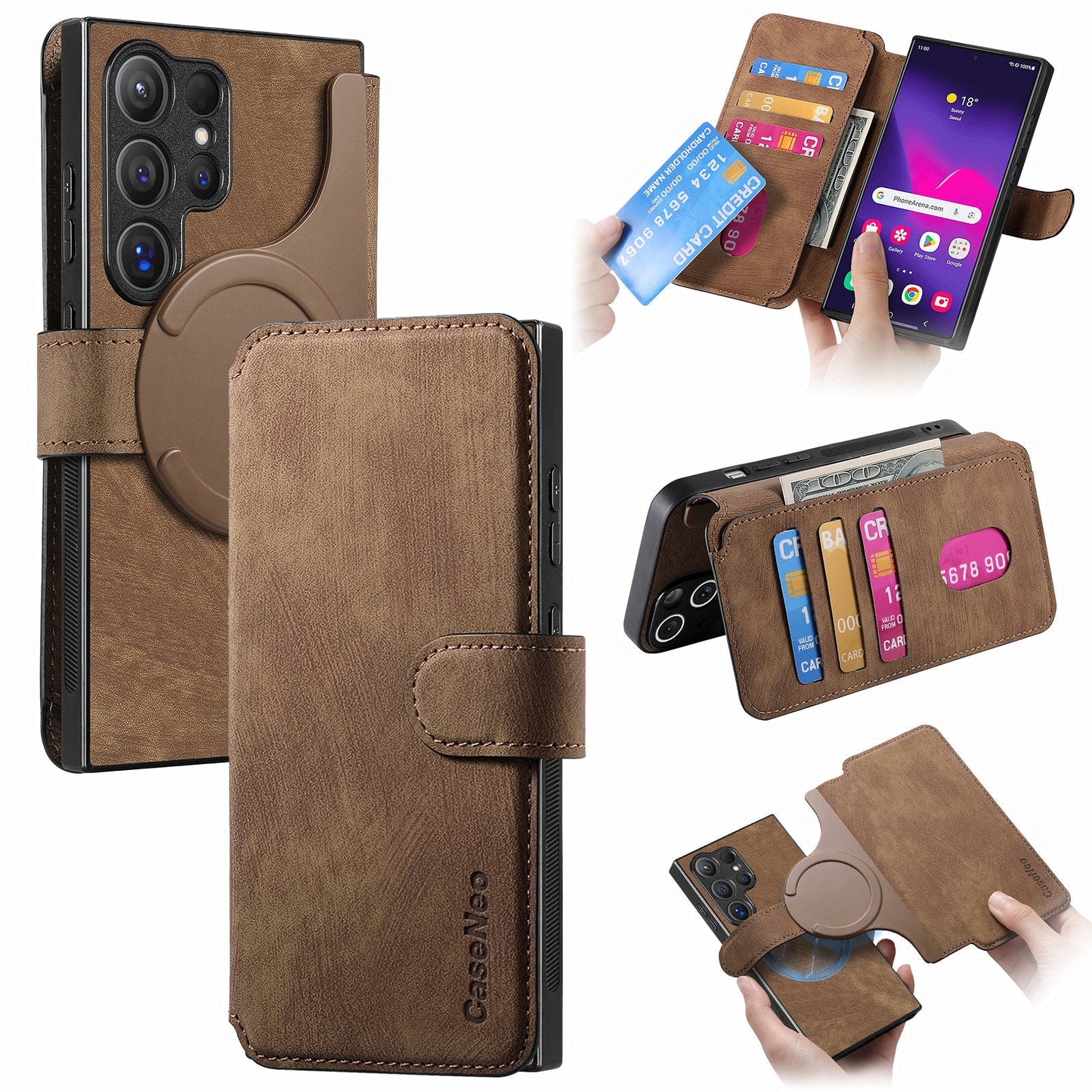 Magnetic, Detachable 2-in-1 Phone Case For Samsung