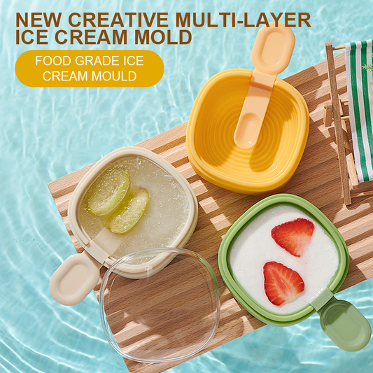 New Creative Multi-Layer Ice Cream Mold