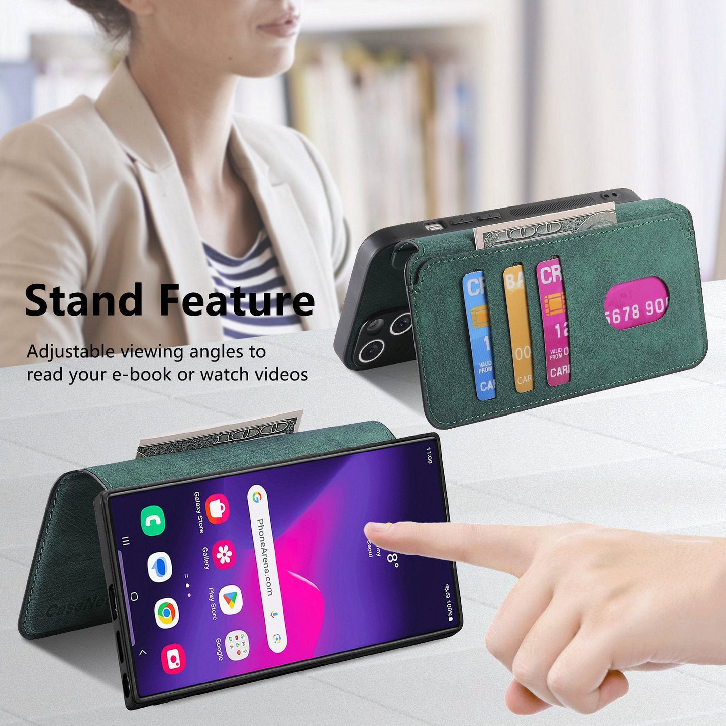 Magnetic, Detachable 2-in-1 Phone Case For Samsung