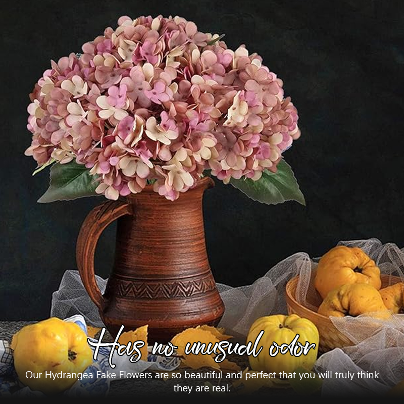 3d Hydrangea Artificial Flower