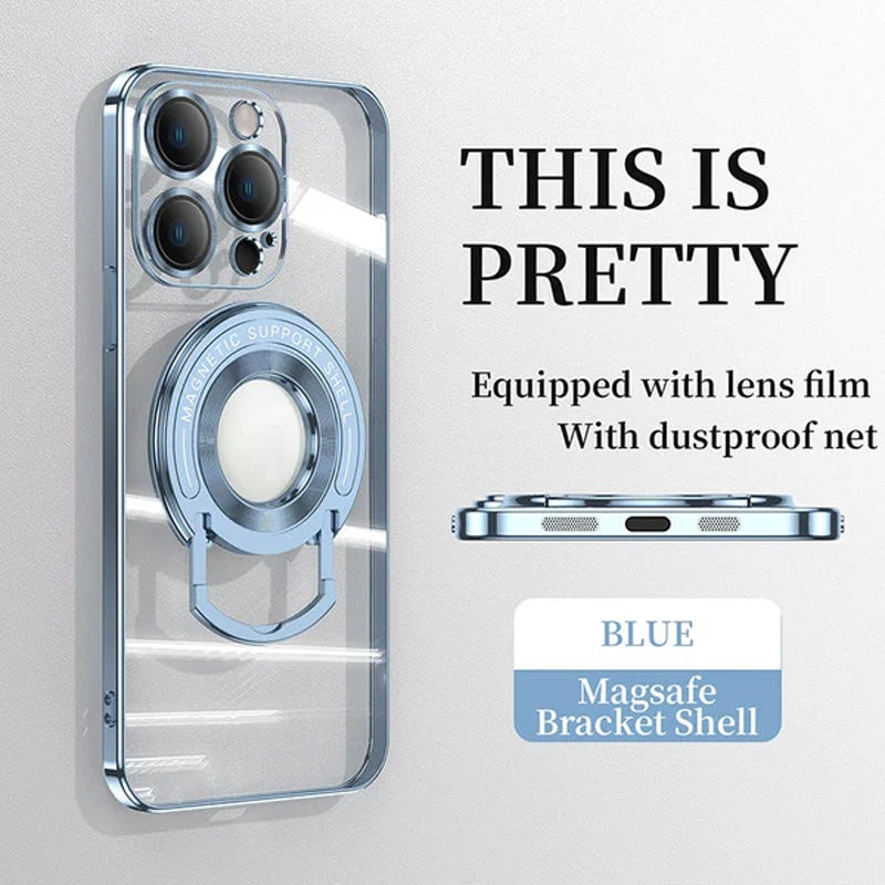 Magnetic Holder Plating Phone Case